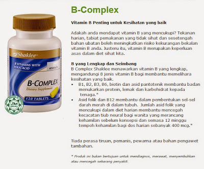 Mengapa B complex perlu untuk kurus?