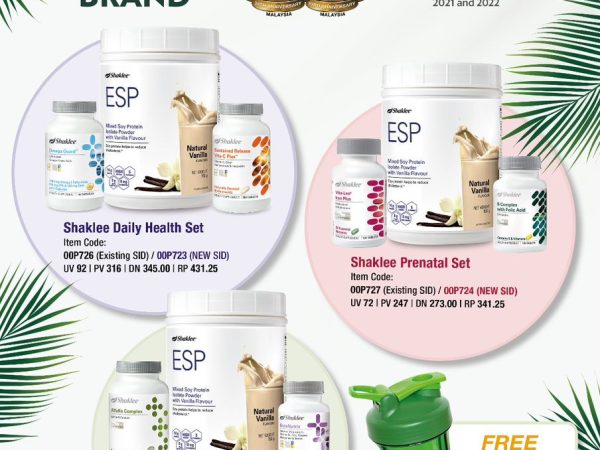 Shaker Shaklee as collectible gift yang menarik!