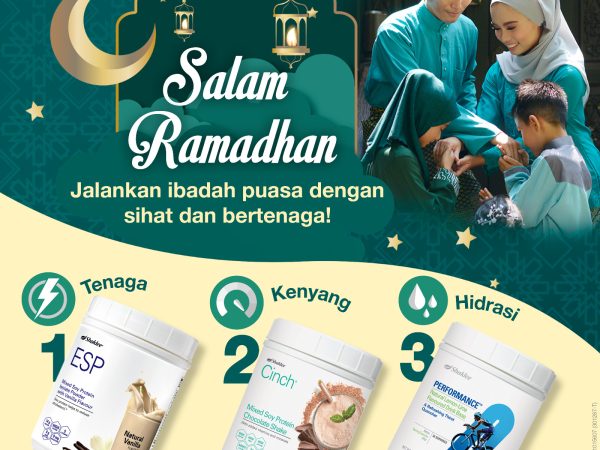 Set Shaklee untuk Puasa – Jimat Masa
