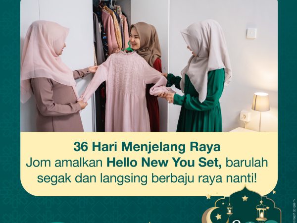 Jom kurus sebelum Raya dengan Set Kurus Shaklee