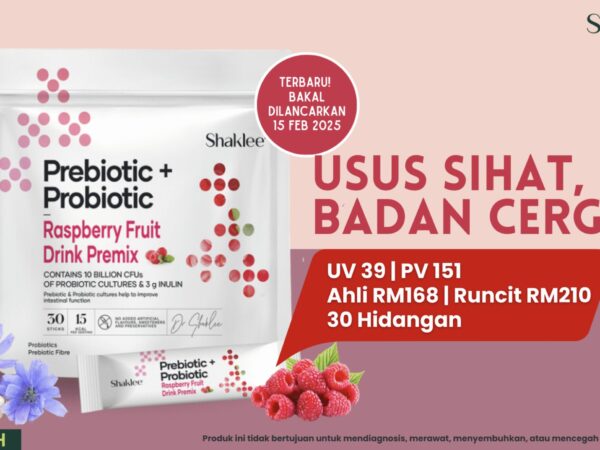 Prebiotik dan Probiotik Shaklee