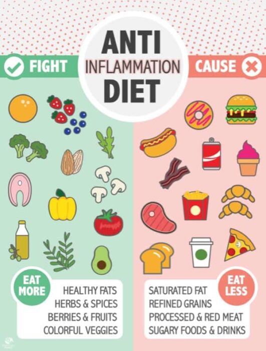 Makanan yang buat inflammatory