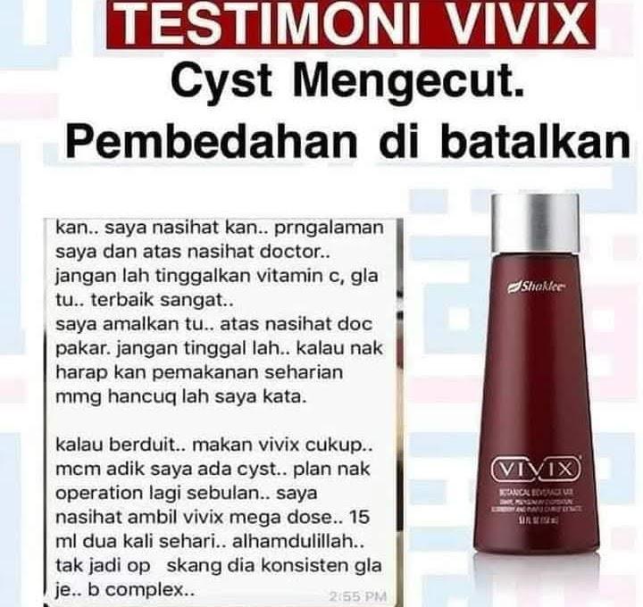 Kebaikan Vivix yang perlu anda tahu