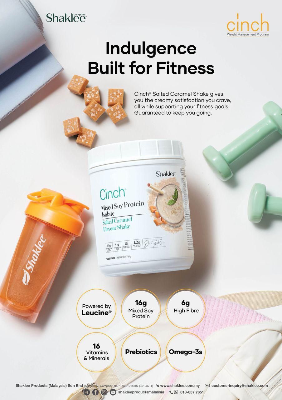 Sahur Set! Rahsia Kenyang Lebih Lama dengan Cinch Salted Caramel dan Kurma