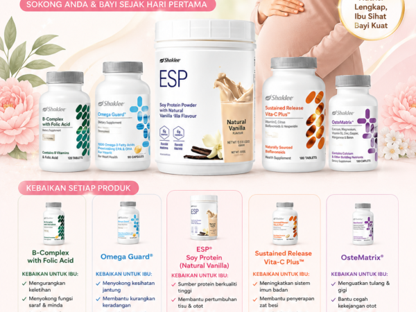 Vitamin Penting Untuk Ibu Mengandung: Sokongan Nutrisi Lengkap Untuk Baby Membesar Sihat dan Bijak