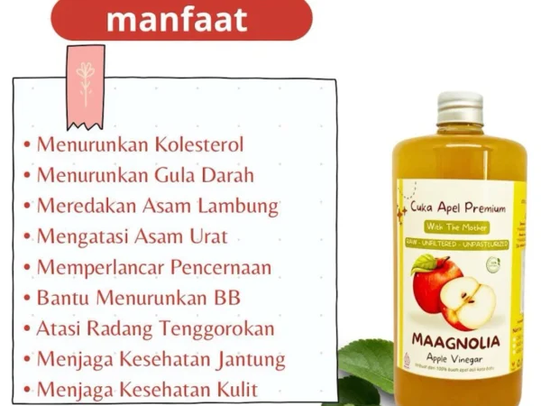 Cuka Epal untuk Turunkan Berat Badan: 5 Sebab Mengapa Ramai Memilihnya