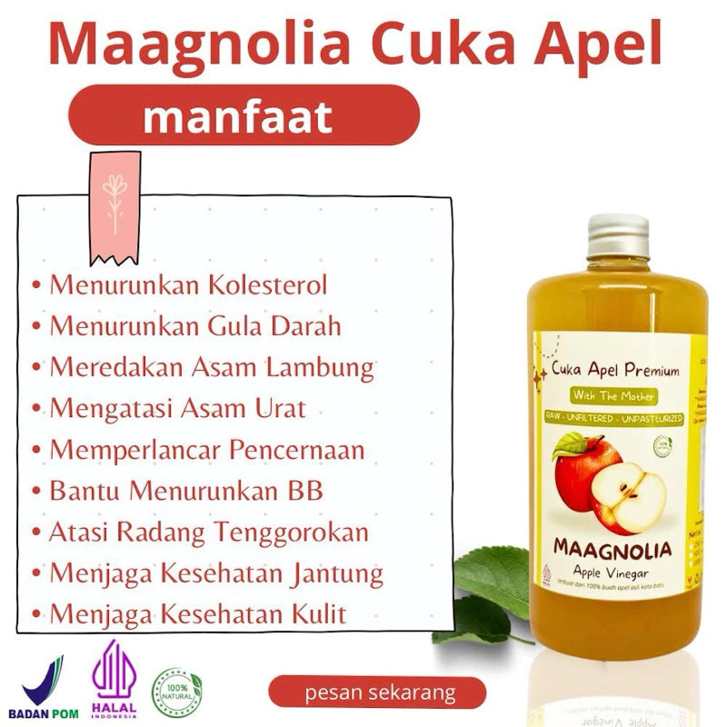 Cuka Epal untuk Turunkan Berat Badan: 5 Sebab Mengapa Ramai Memilihnya
