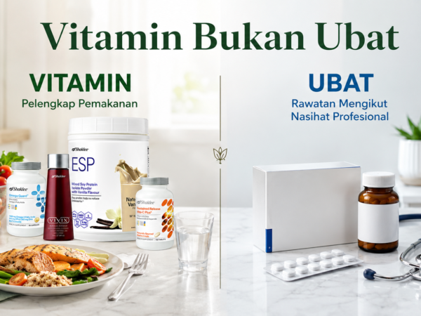 Vitamin Bukan Ubat: Fahami Peranan Sebenar Suplemen