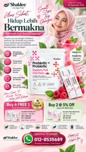 Pre probiotik Shaklee