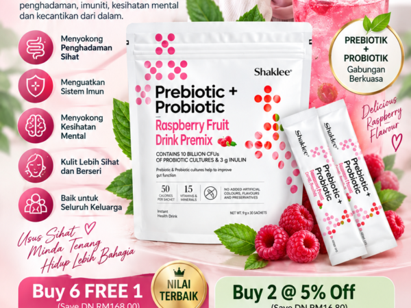 Pengedar Shaklee Kuala Terengganu | Jaga Usus Sebelum Usus Buat Hal
